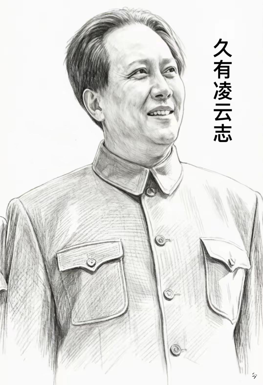 素描伟人像