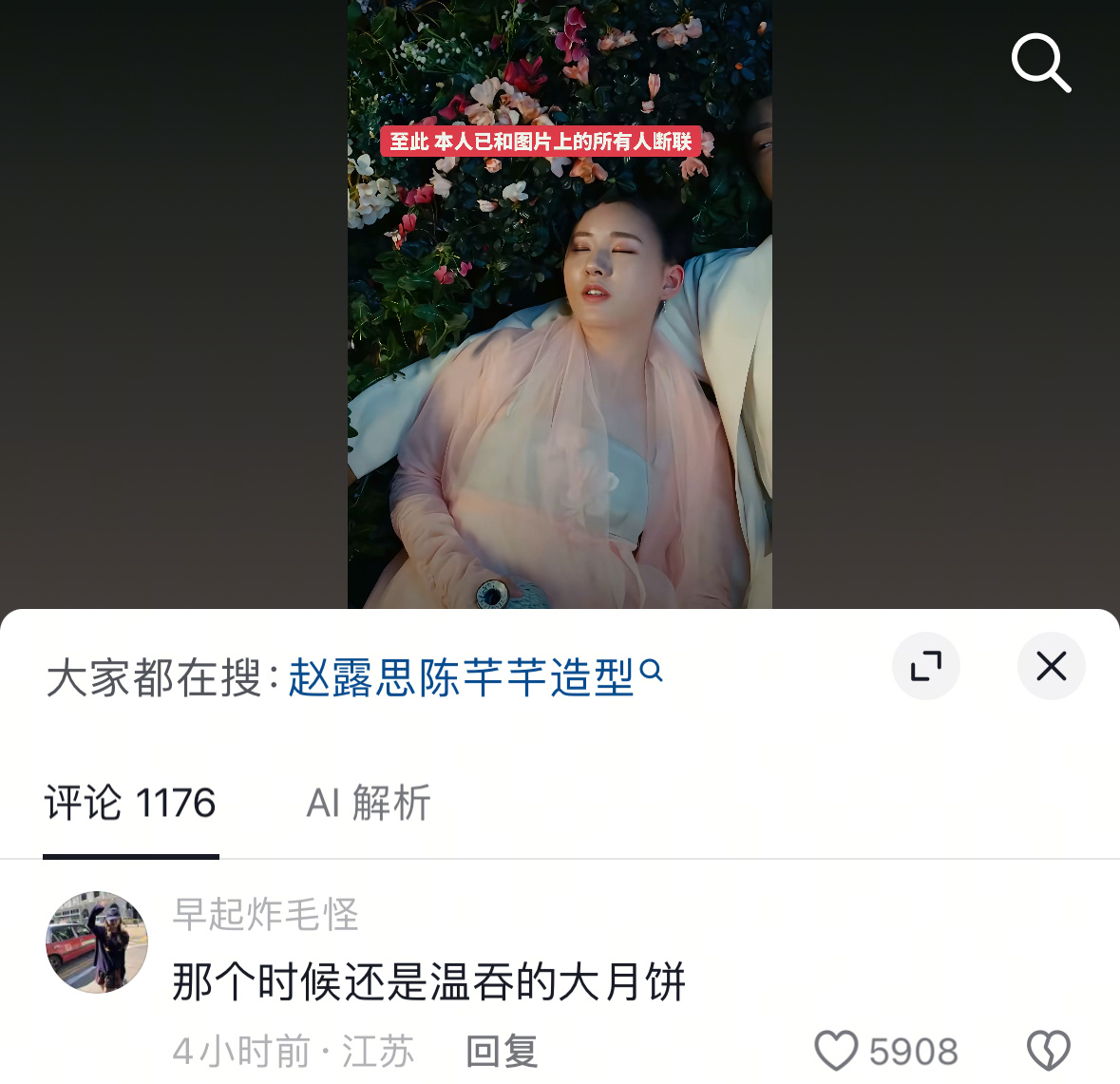 温吞的大月饼