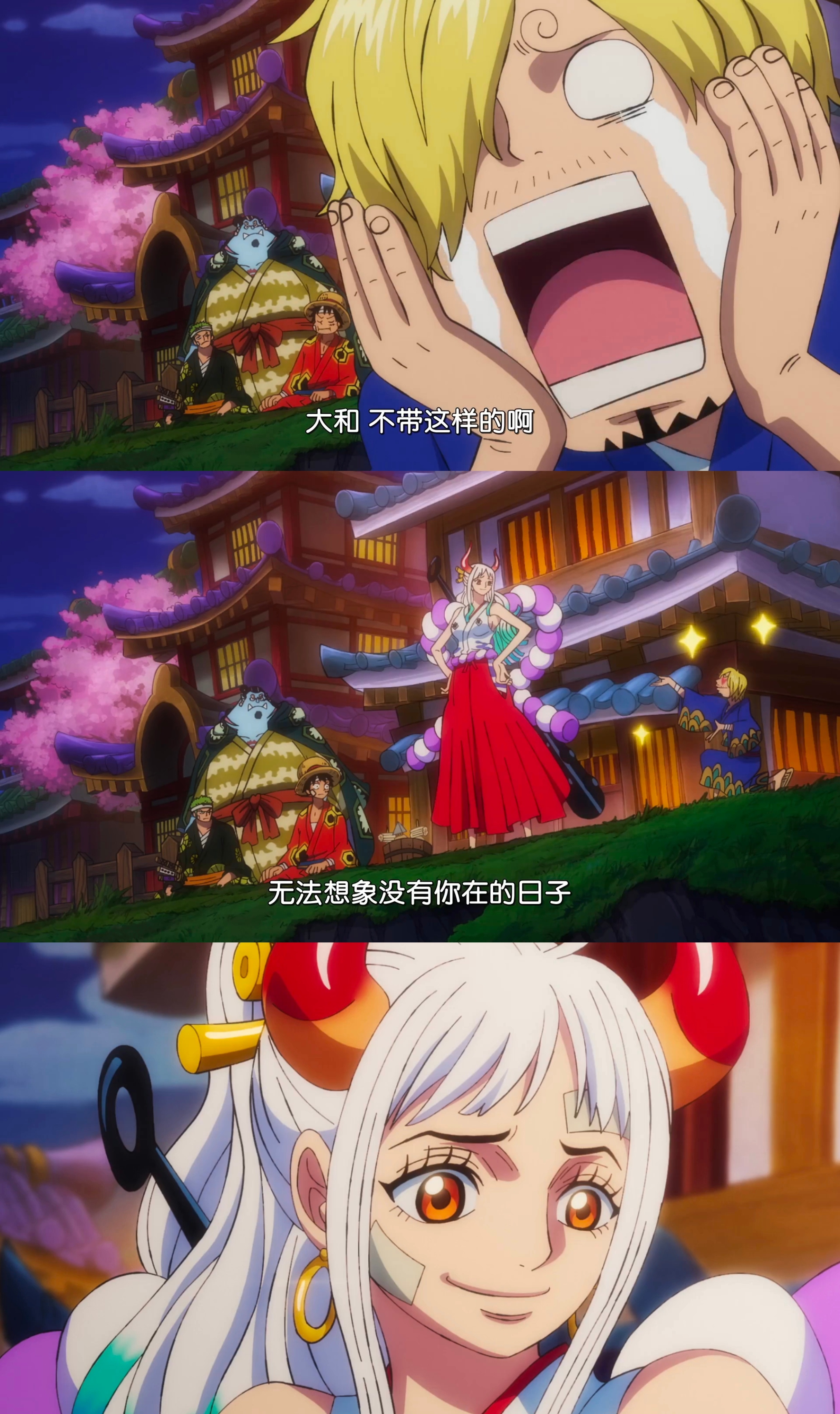 大和没上船的原因！！总感觉有点悬了[思考][思考][思考]#海贼王##海贼王杂谈