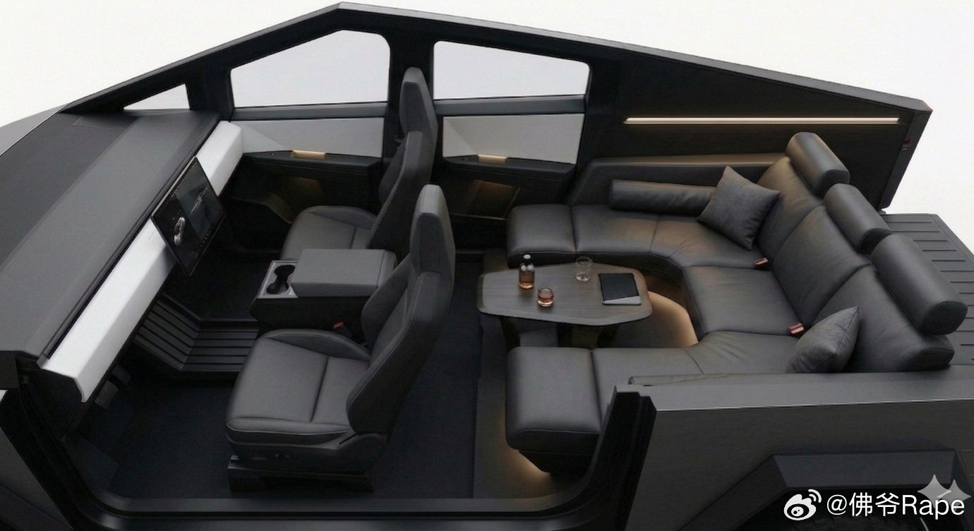 特斯拉全新车型马斯克爆料特斯拉全新七座家庭车2027量产…赛博SUV还是无人车？