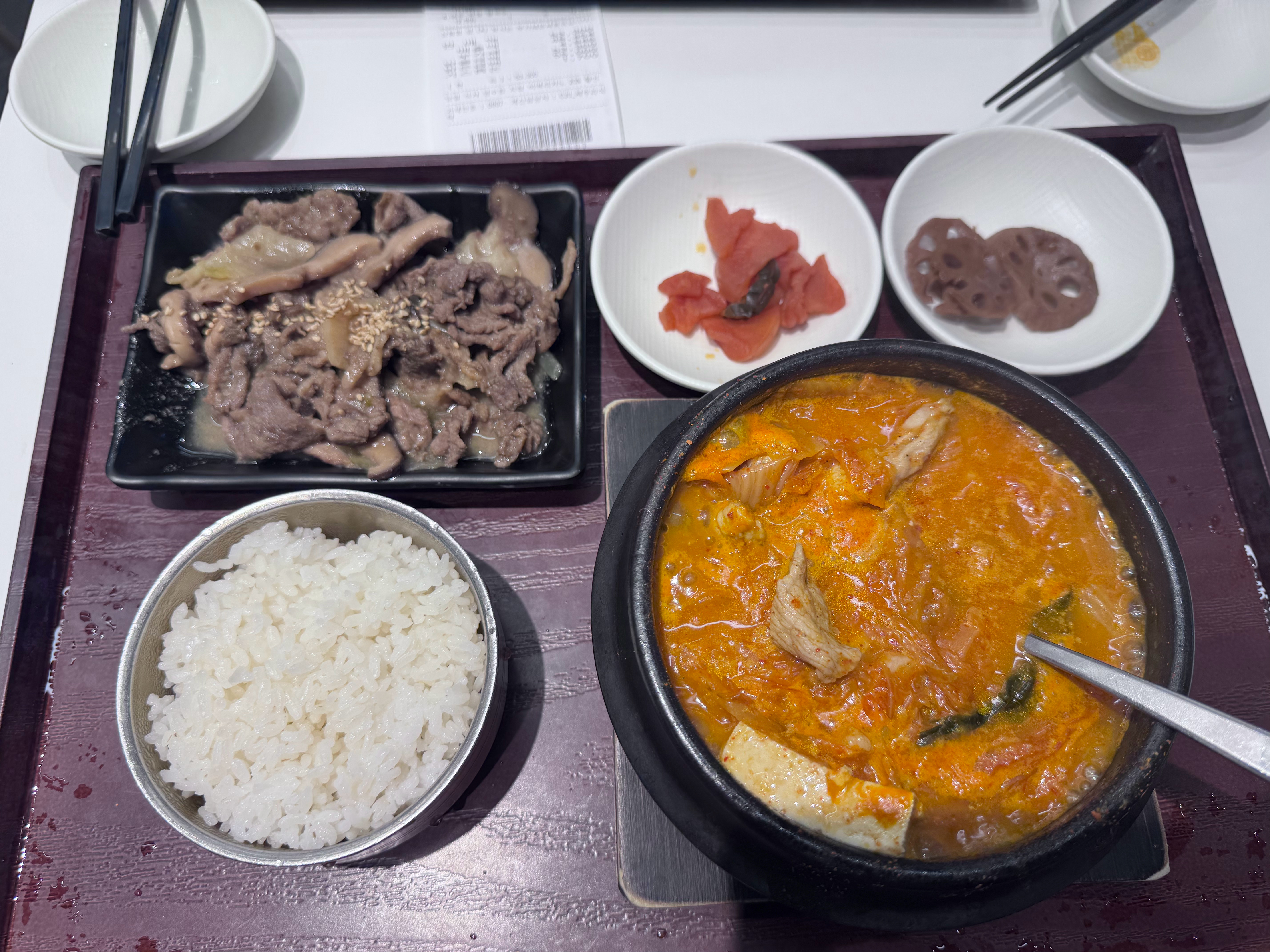 一份汤饭过后，开启一天的旅程！  ​​​