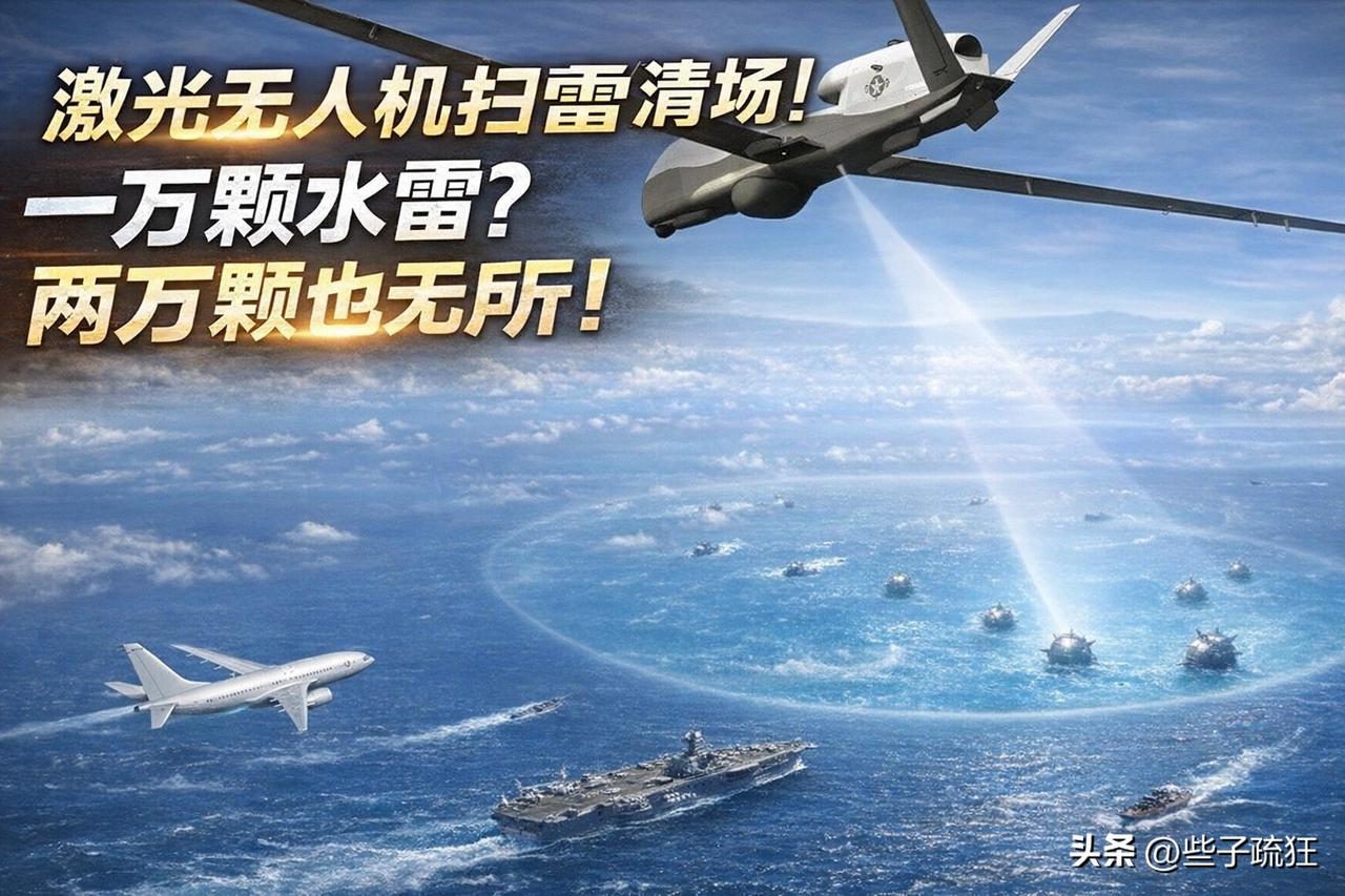 一万颗水雷封锁台海？大陆直接回了五个字：最好布两万颗！这不是嘴硬，是因为全球目前