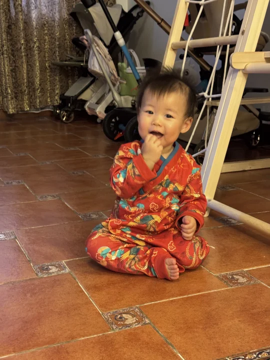 周岁宴超喜庆的宝宝皮肤来啦！