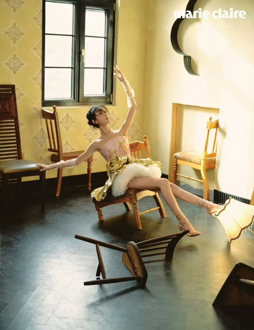 陈都灵陈都灵解锁首套高定陈都灵蝴蝶高定 陈都灵解锁首套高定 