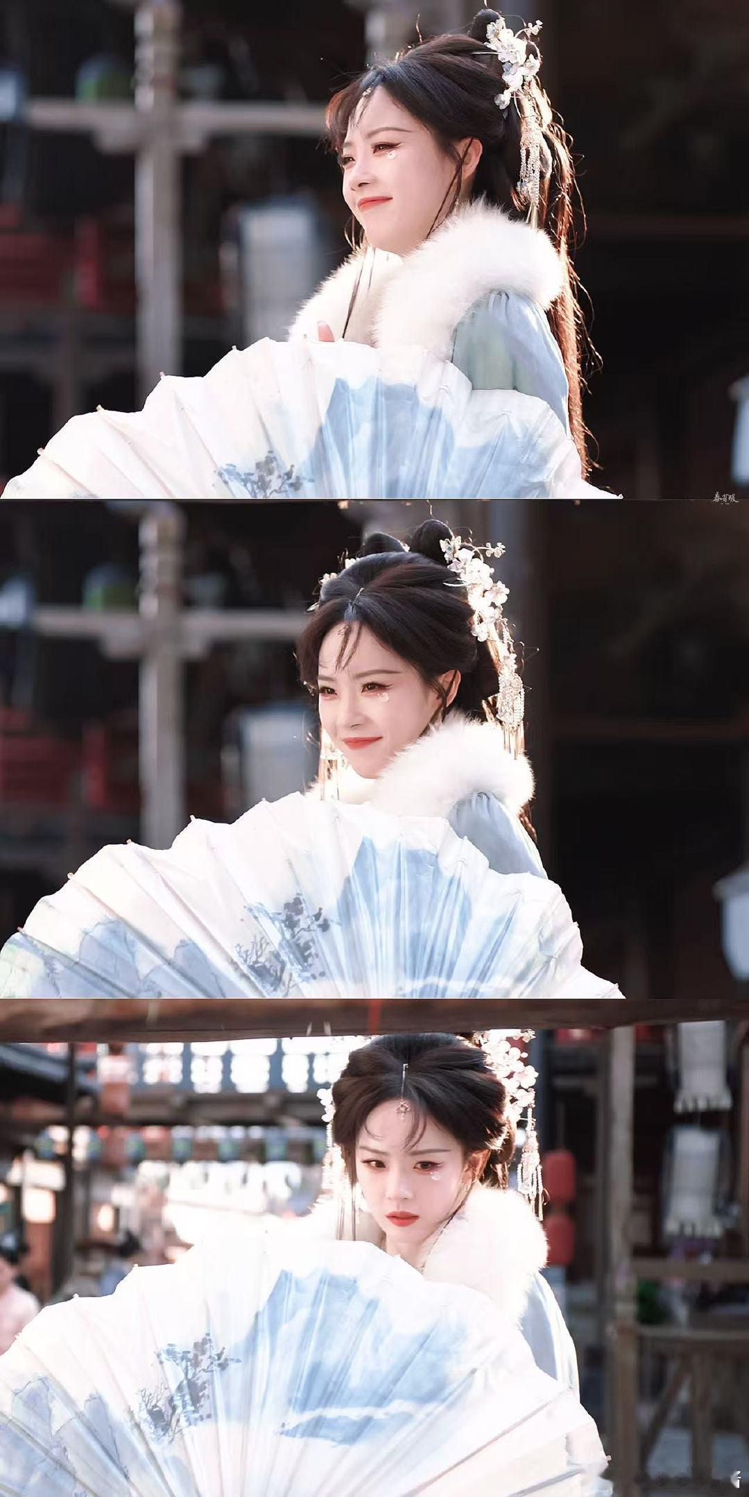 卢洋洋顶着这张脸演恶女 卢洋洋新剧金融女整顿古代商圈卢洋洋完美诠释恶女圈天菜，贵