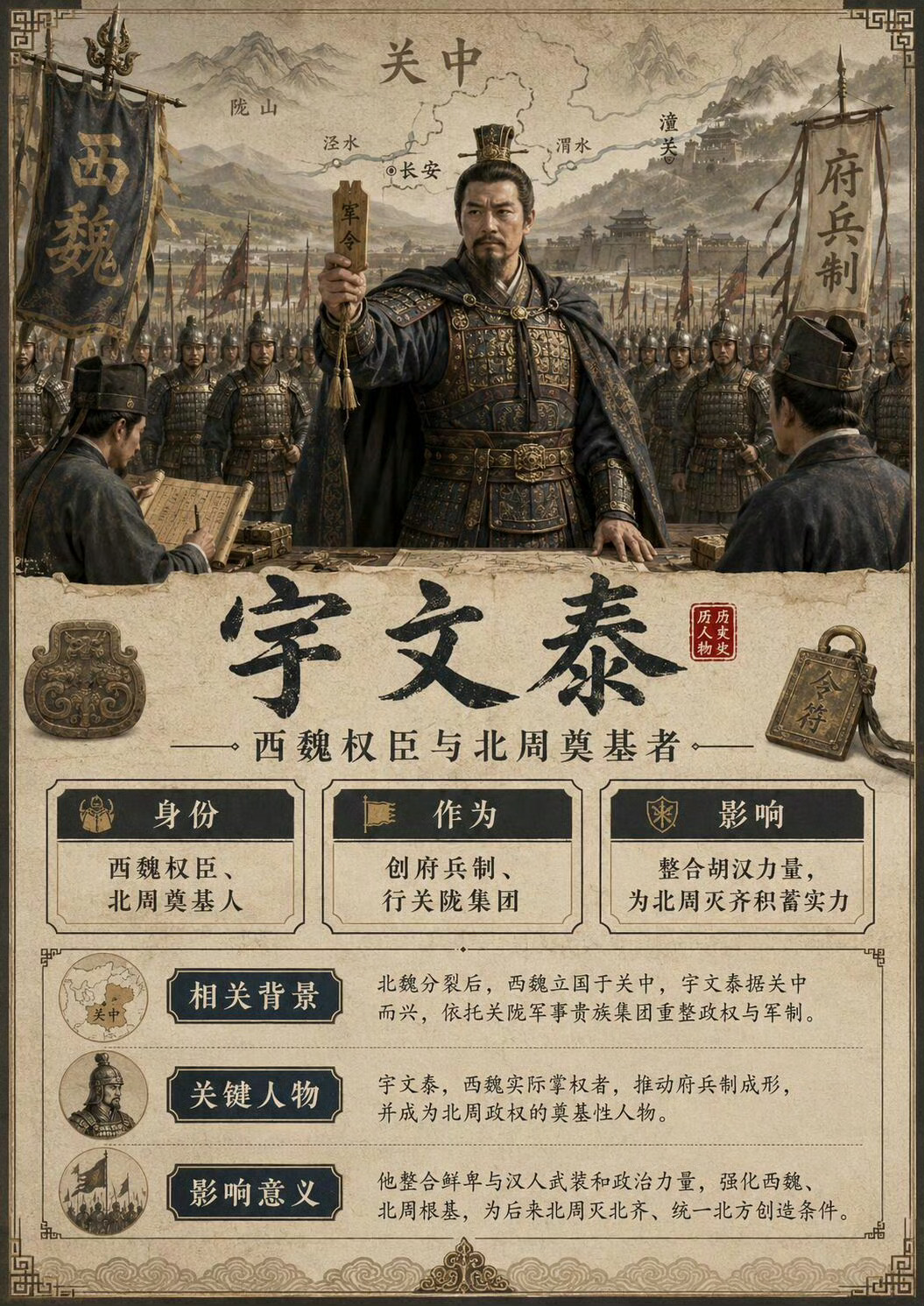 改变南北朝命运的六个关键人物。 ​​​