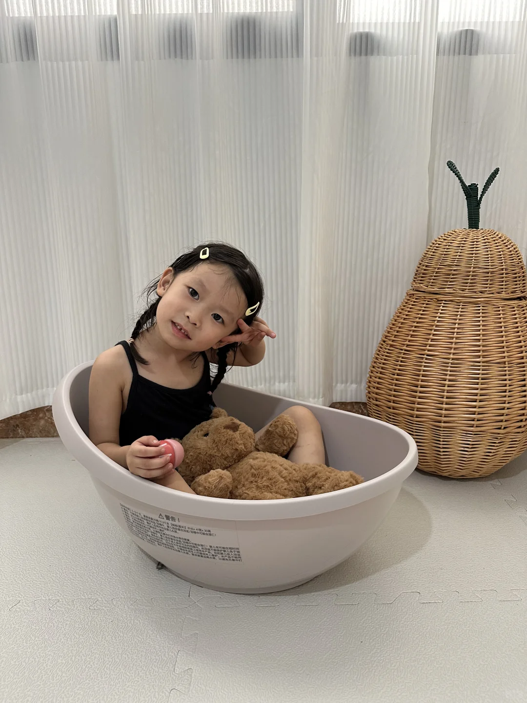 假装在洗澡🛁呀！