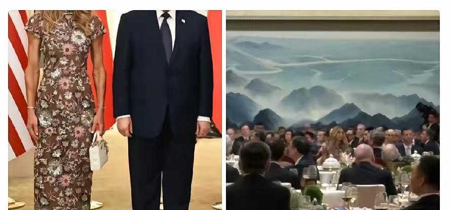 太给面子！特朗普儿媳直接穿上中国旗袍，国风彻底火到海外

谁都没想到特朗普访华的