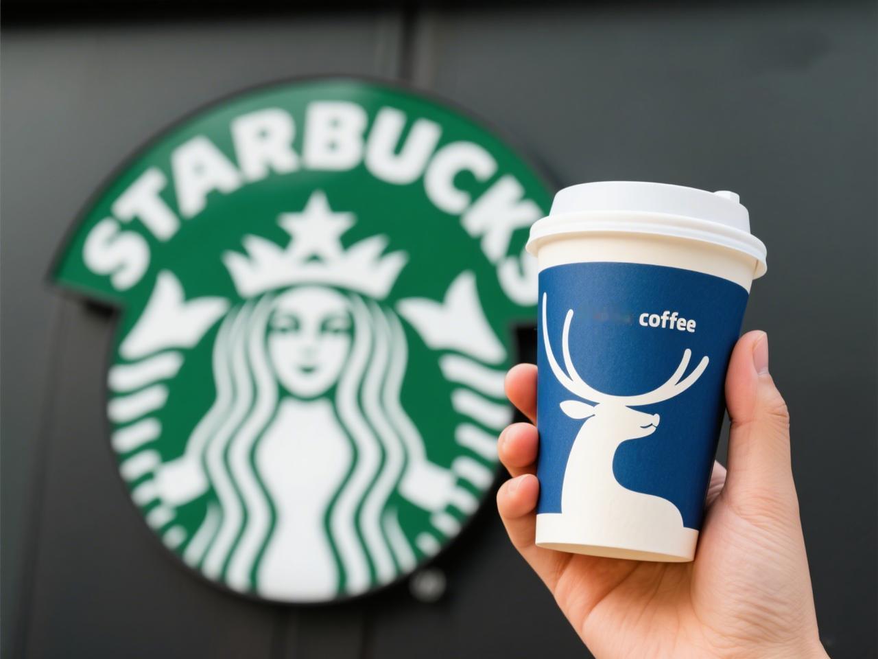 个人观点：
原来饮品细分市场咖啡还算是蓝海，星巴克独树一帜，在很多地方商场是招租