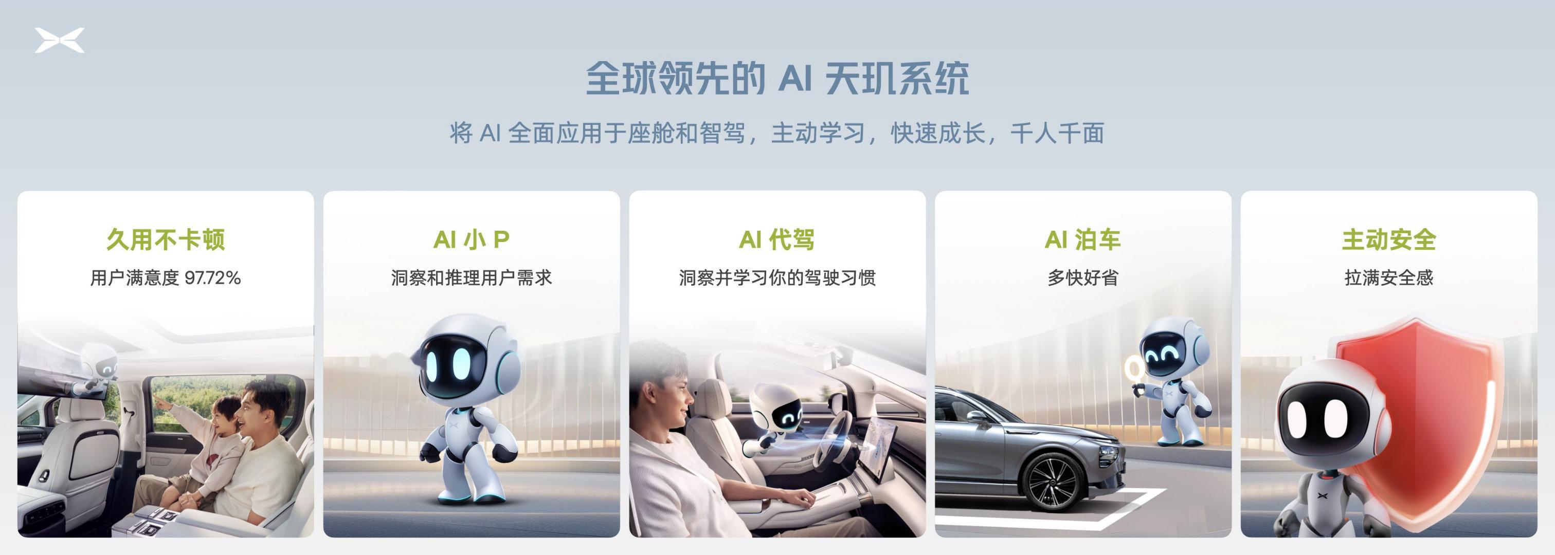 总结下今天小鹏AI DAY发布的AI天玑系统：将AI全面应用于座舱和智驾，主动学
