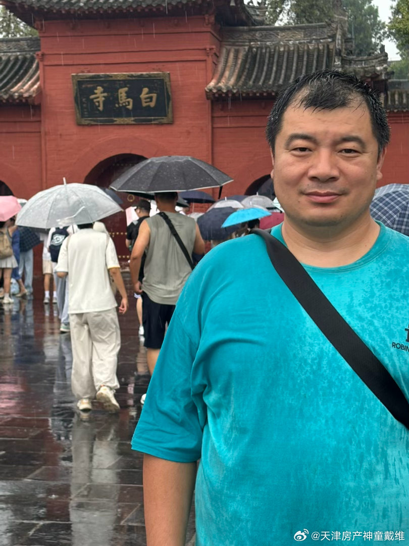 雨中白马寺 