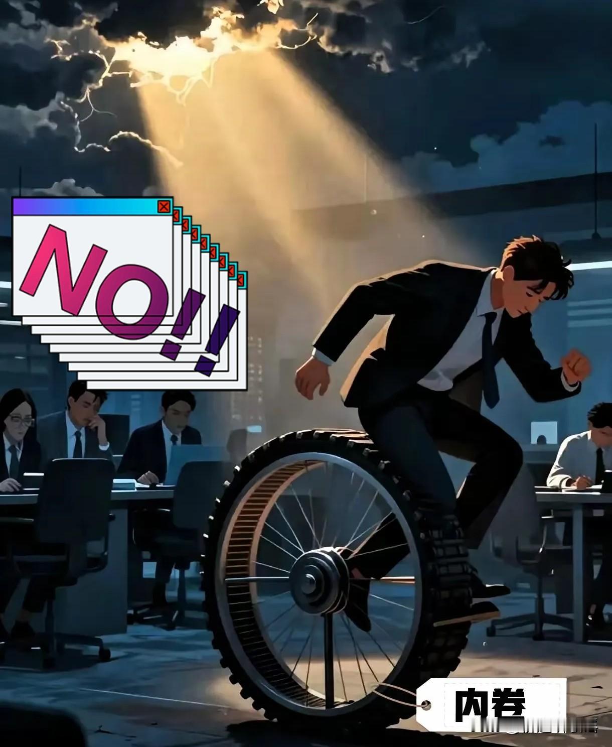 上面终于承认内卷了。
今天下午，中共中央政治局开会，首次提出要“深入整治内卷式竞