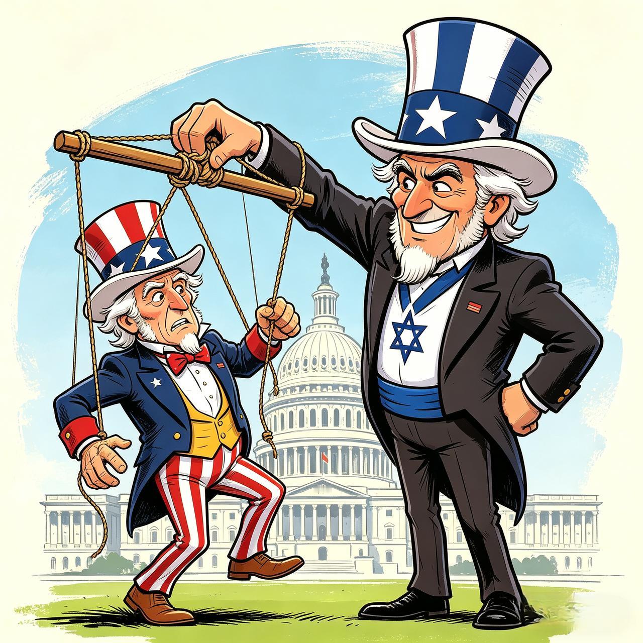 美国竟然被以色列控制，所谓超级大国颜面荡然无存，美国霸权一去不复返！
 
万万没