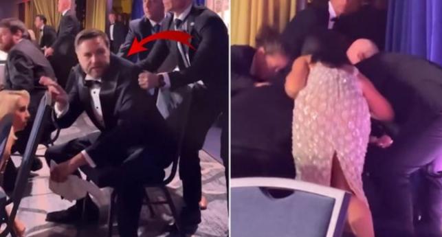 惊天丑闻！白宫晚宴枪击现场，特勤先救万斯再管特朗普，特朗普圆场彻底翻车

最近美