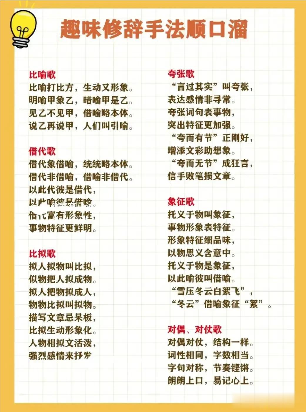 北大博士妈妈自述：孩子语文成绩赢在起跑线上，全靠这套趣味修辞手法顺口溜，让孩子的