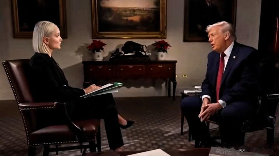 主持人:“我们能看到你参与欧洲政治吗？”

特朗普:“我想治理美国，我不想治理欧