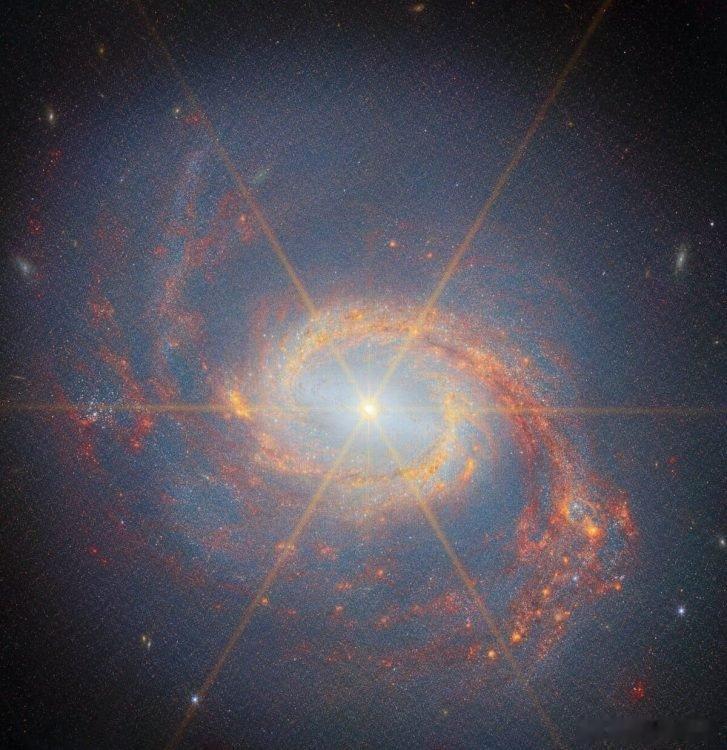 詹姆斯·韦伯望远镜带来令人惊叹的“乌贼星系”新肖像——M77星系  NASA刚刚