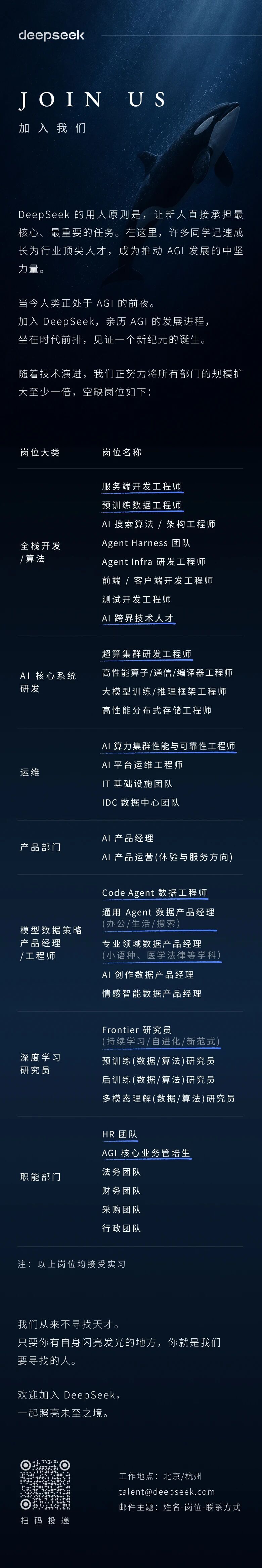 AI 跨界技术人才、AGI 核心业务管培生，这俩是啥 