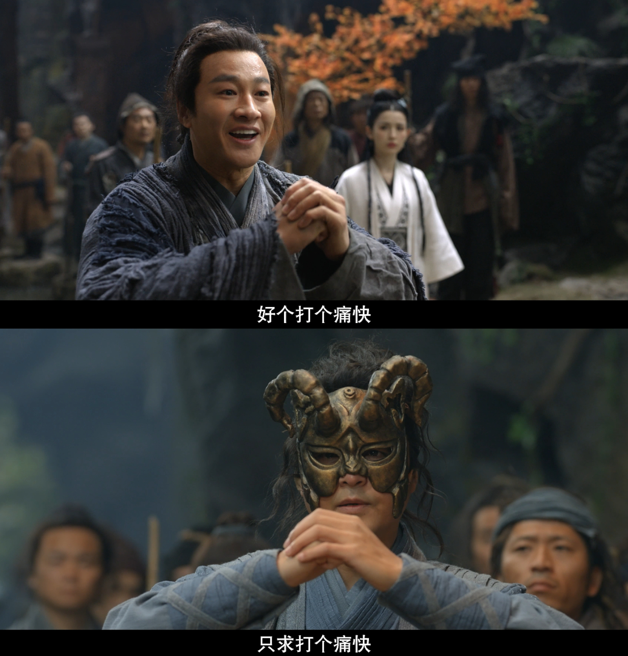 以为何润东明道参加变形记了 哈哈哈哈你别说还真有内味了，何润东这把在戏里体验了一