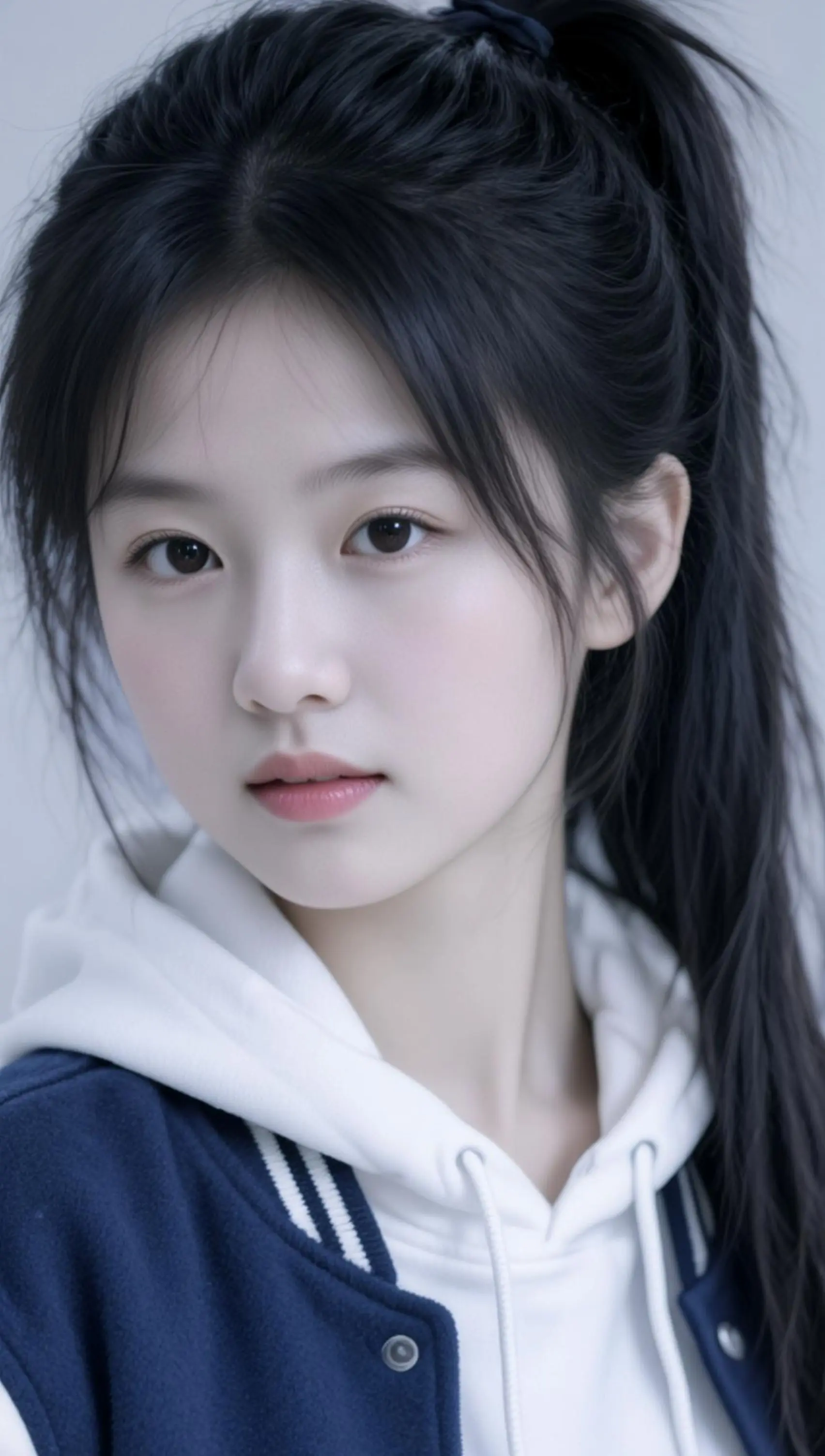 AI清新双马尾写真 随变ai随便玩