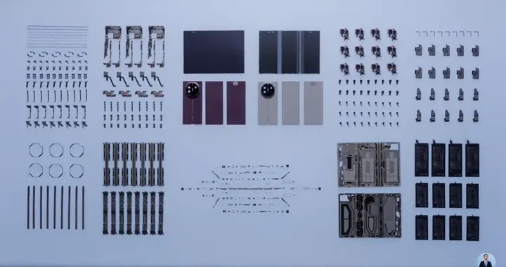 华为三折叠产线首曝光，天工铰链用航天级特种钢，折叠屏出货量破1000万台