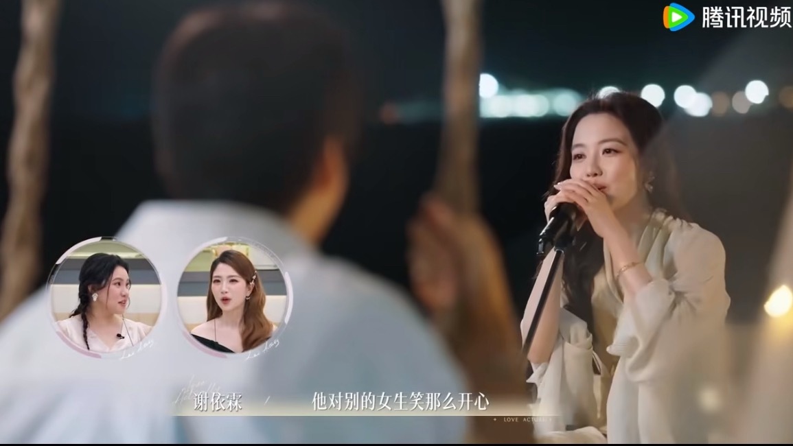 周佑凌这是你想要的偏爱吗陈丹琪好勇敢 前期反复拉扯，终于迎来直球名场面。歌声藏满
