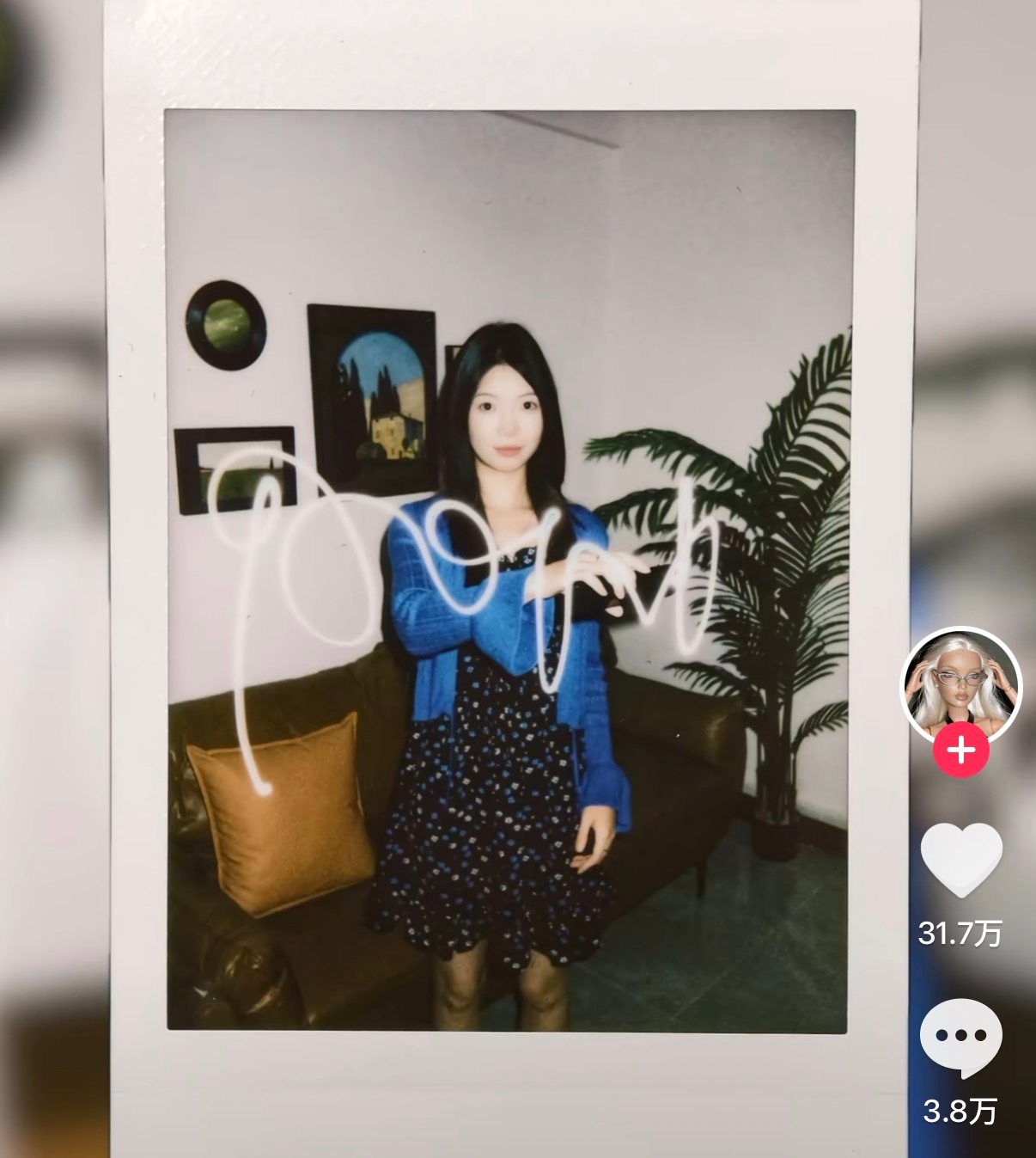 一诺亚运结束以后能不能给她拍个光绘拍立得[跪了]​​​