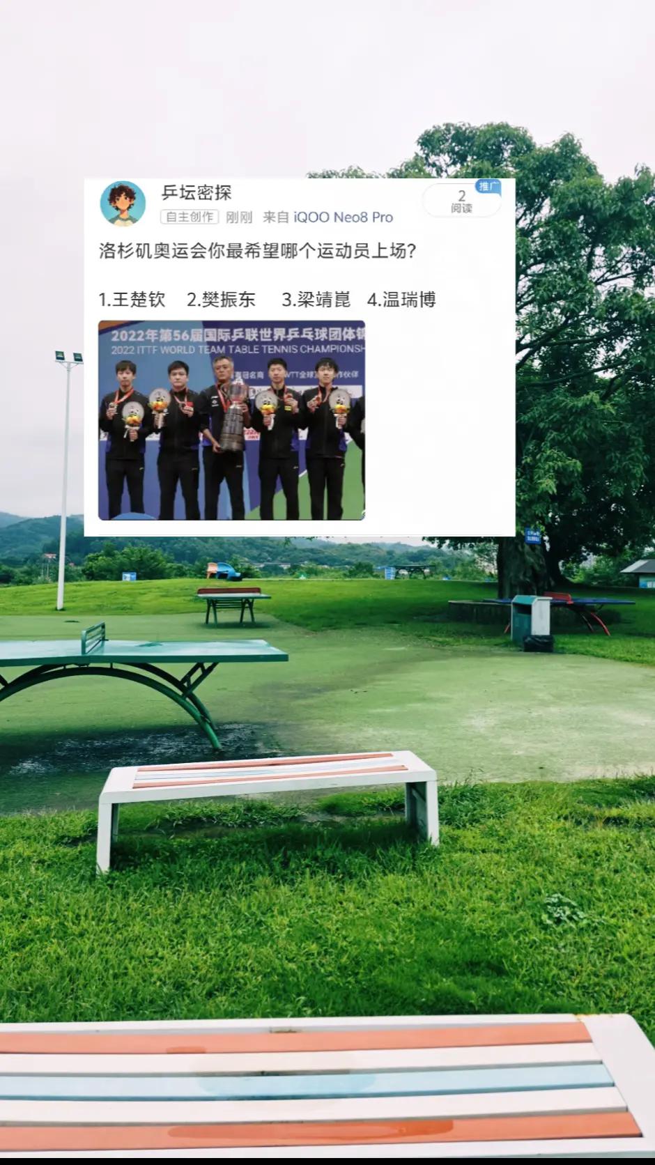 洛杉矶奥运会，你最期待哪一位运动员上场？樊振东 洛杉矶奥运会 王楚钦