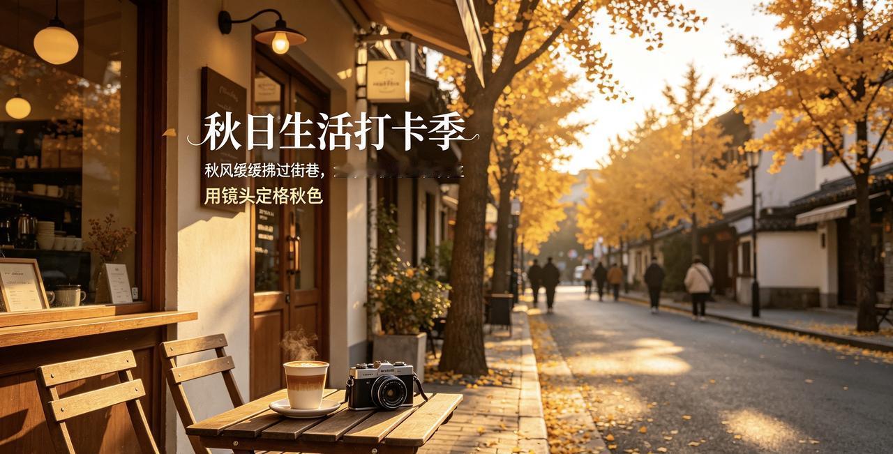 秋风缓缓拂过街巷，夏日的燥热悄然褪去，处处皆是温柔的秋意。不妨放慢脚步，奔赴一场