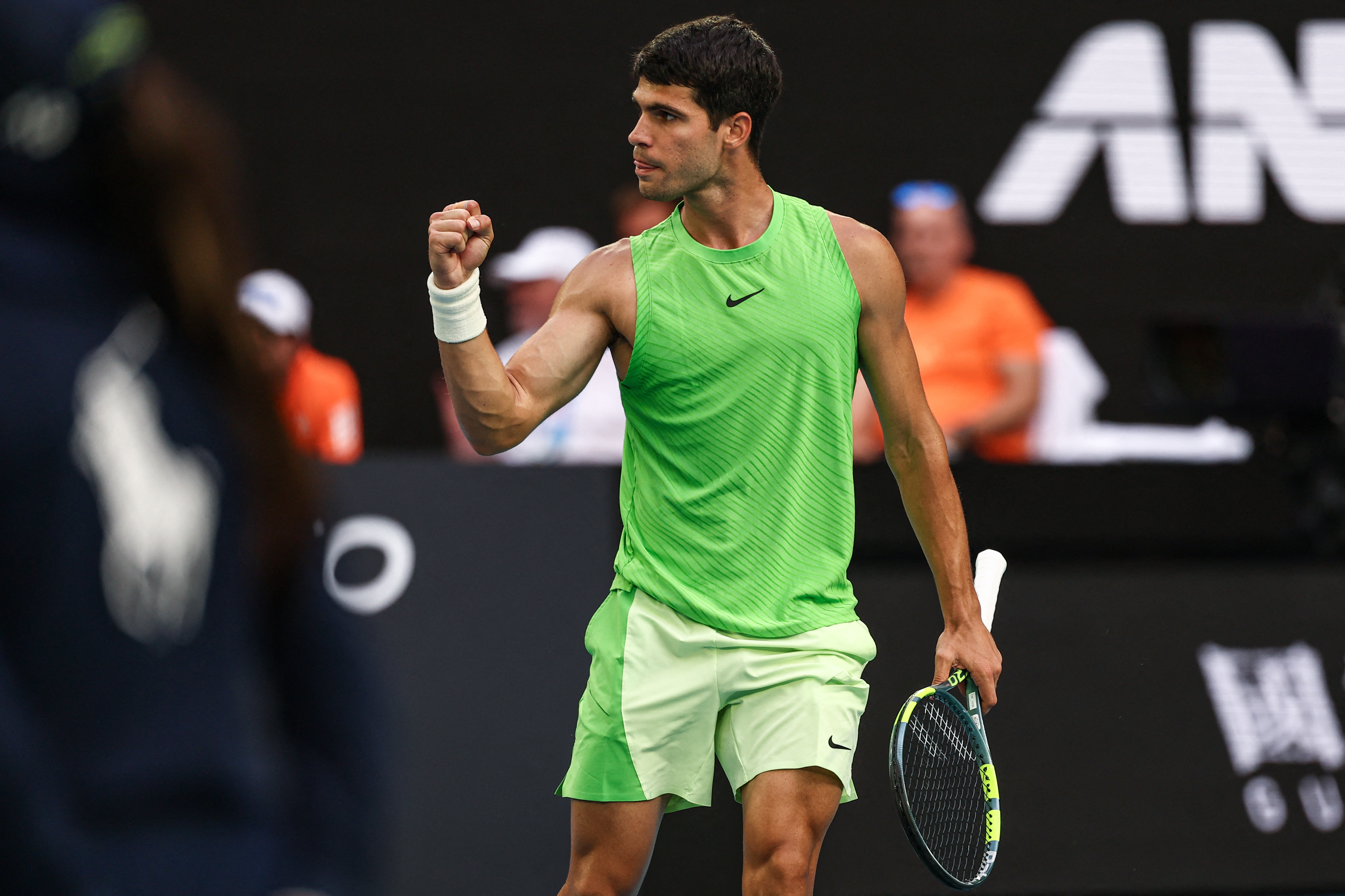 阿尔卡拉斯成就全满贯伟业🏆2026澳网男单决赛，头号种子阿尔卡拉斯以2-6/6