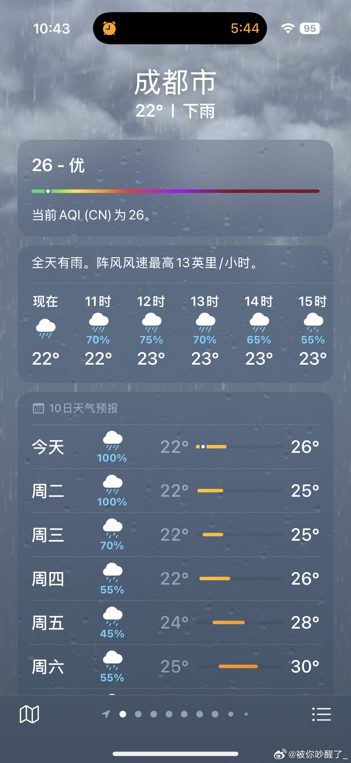 好冷好忧郁的天。。。冷 