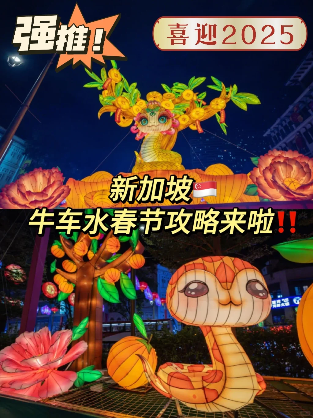 今年的牛车水已经next level！春节就来这里