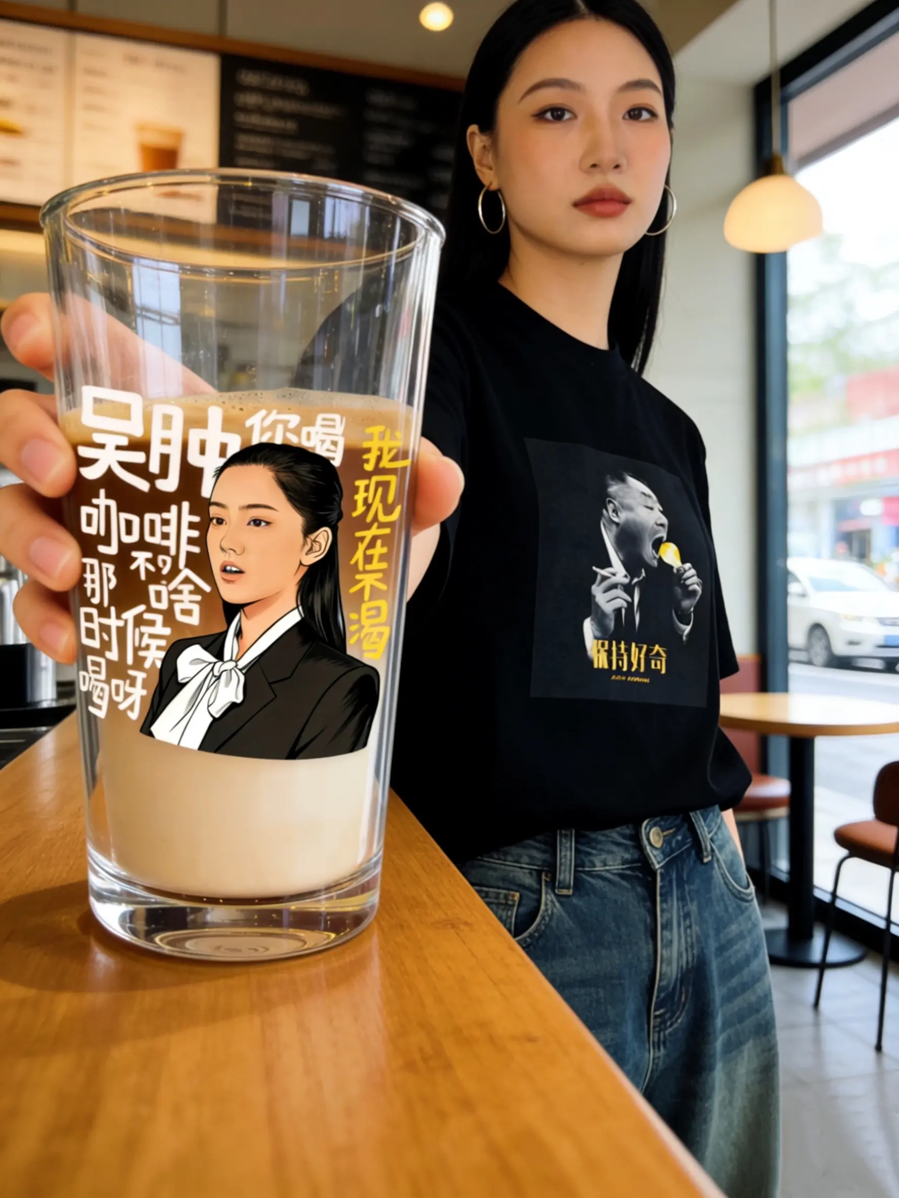 吴肿你喝咖啡不？