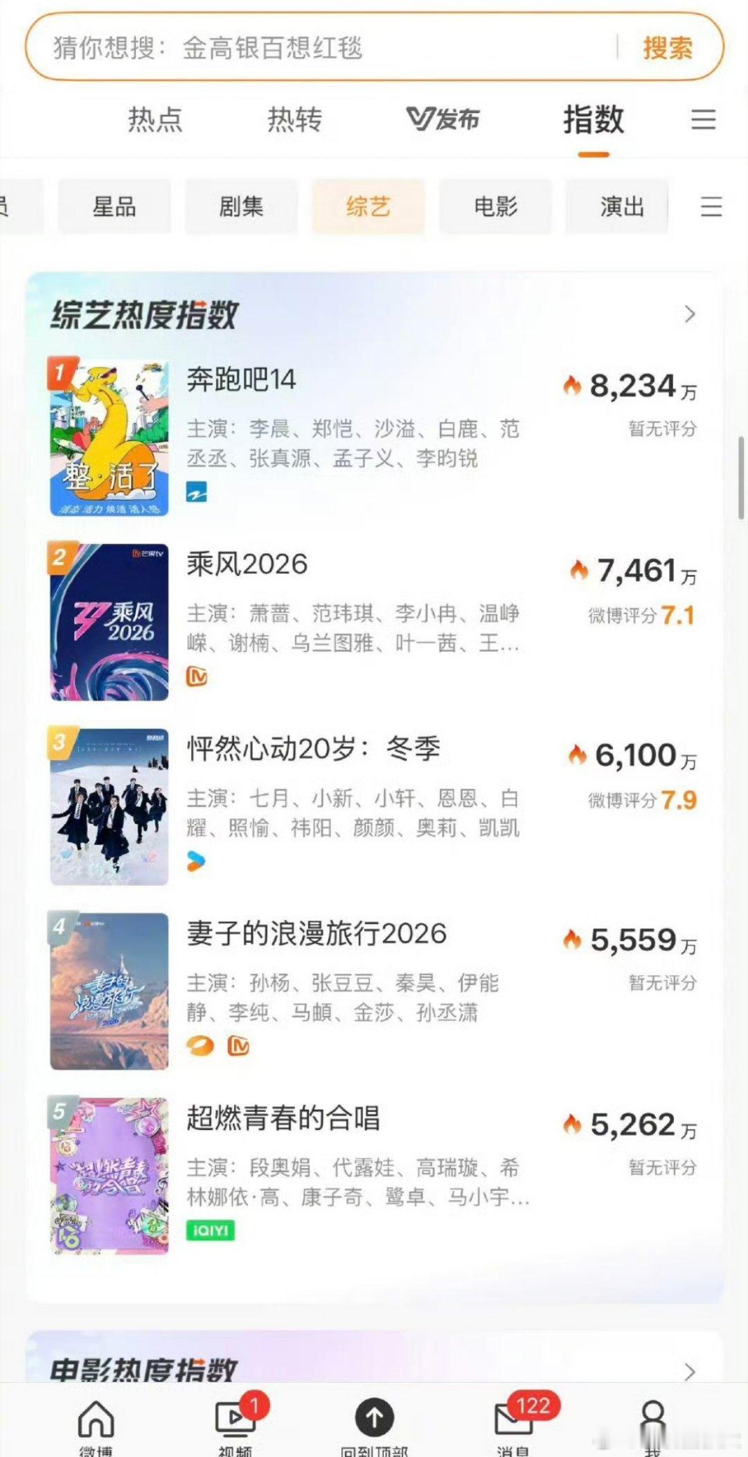 跑男收视率 浪姐没播围观了《奔跑吧》和《浪姐》的争议，真的挺唏嘘的。一边是芒果台