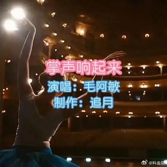 《毛阿敏《掌声响起来》像是两个人在台上唱完一首情歌，台下掌声雷动》这是一个你不想