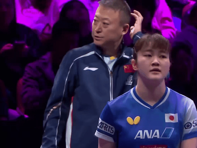 马琳没有想到，王励勤也没有想到，这剧情太刺激了，陈熠3-4惜败大藤沙月，差一口气