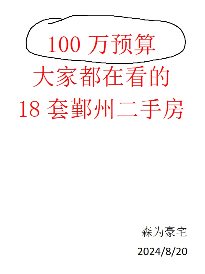 100万预算 鄞州区二手房必看榜！