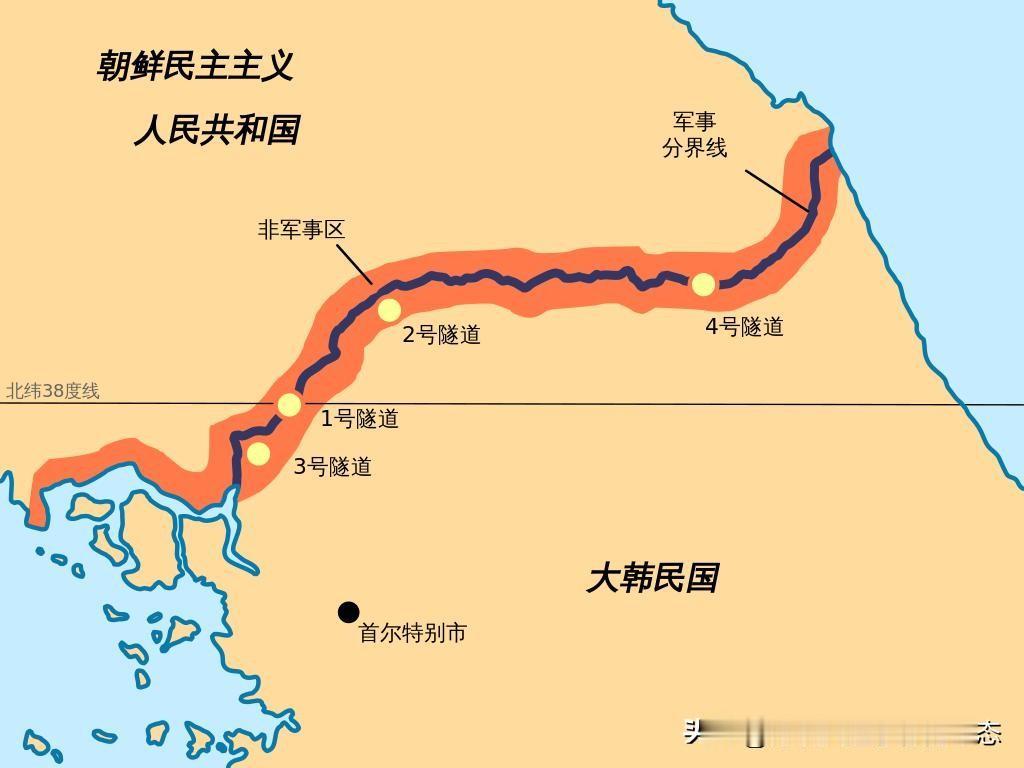 三八线的含义和意义
 
       三八线，即朝鲜半岛北纬38度线，是一条兼具