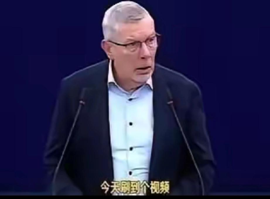 就这么一句话，直接把整个欧洲议会干沉默了：“难道中国，就没有权利像我们一样，捍卫