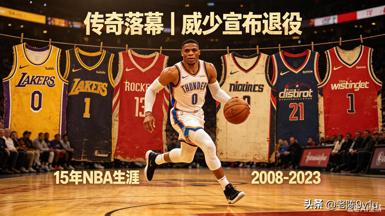 🏀威少（拉塞尔·威斯布鲁克）正式宣布退役
 
北京时间2026‑08‑13，3