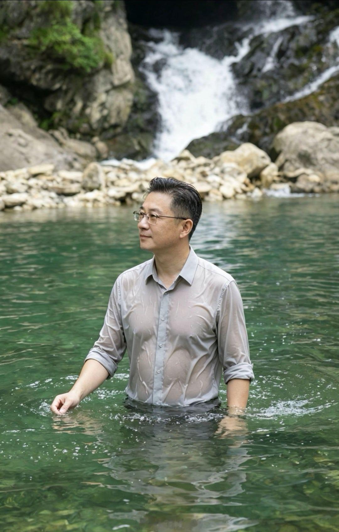 刚才我问一个粉丝大叔是不是处？于是他掰开给我看这哪看得出来