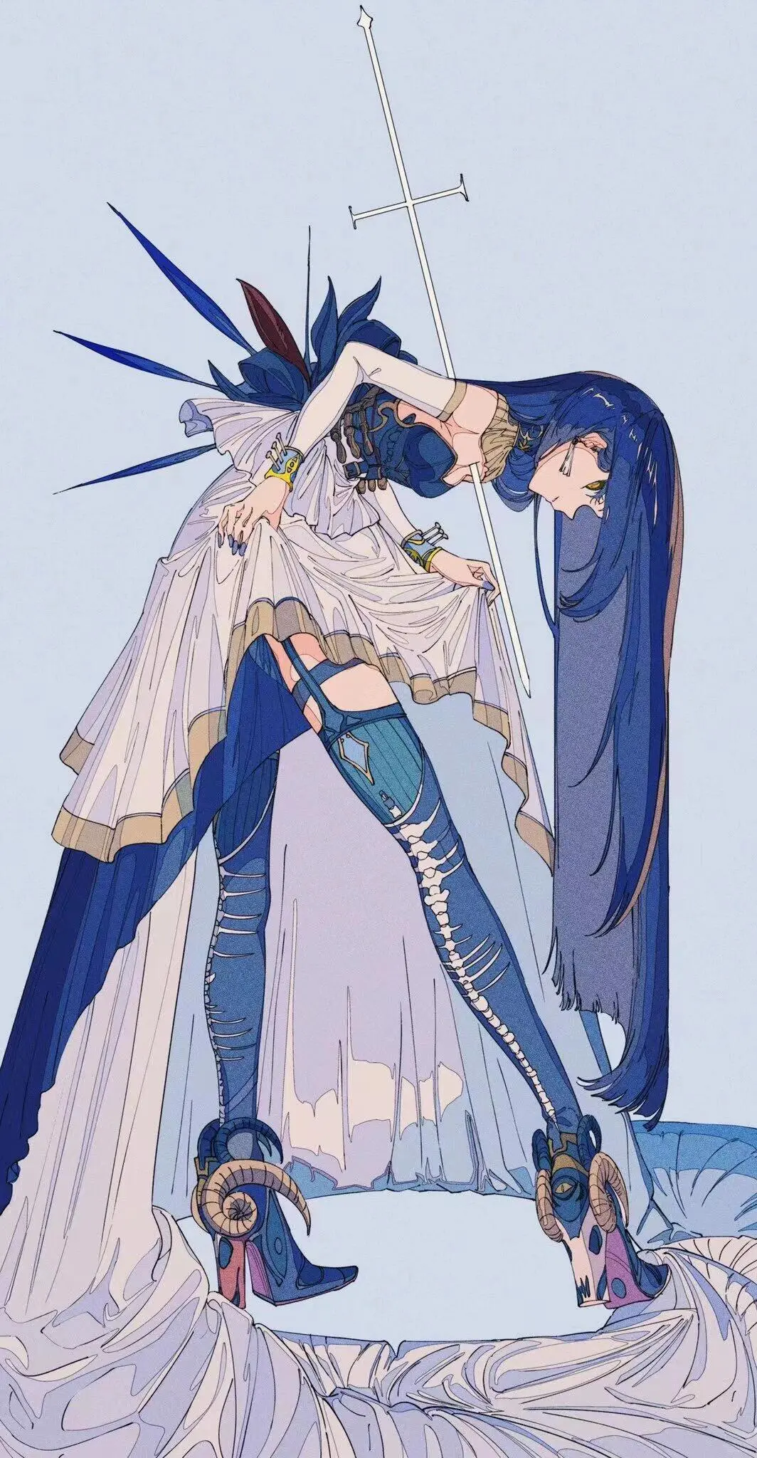 插画分享/作者：焦茶（BARD713）