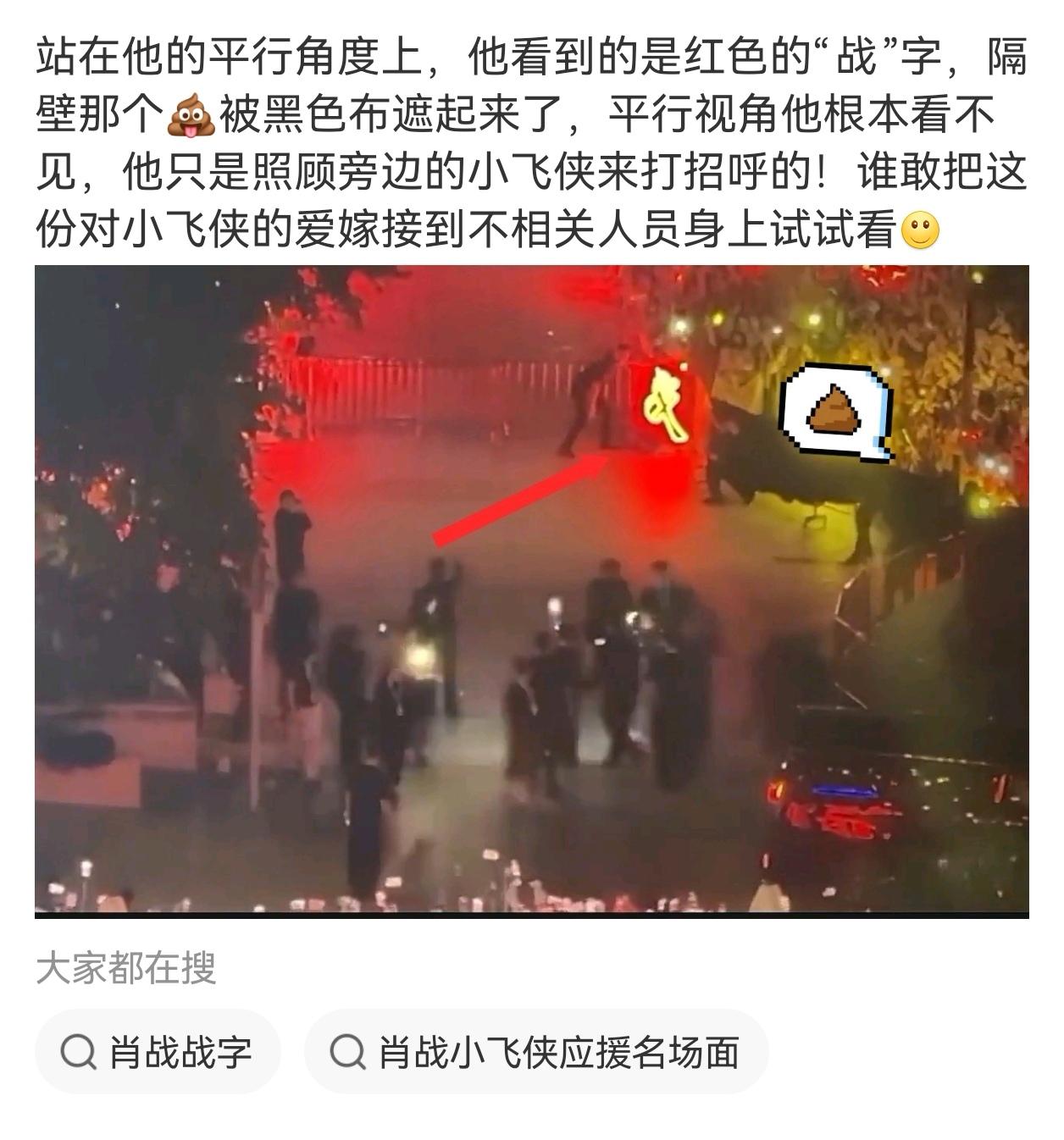 其实亖🐢心知肚明，再自欺欺人，自我催眠，也改变不了事实就是肖战只认可红色和小飞