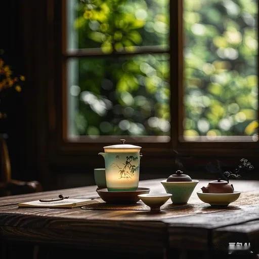 月光下的茶香，抚平白日的尘埃
当夜幕降临，星辰点缀天空，您是否也在寻找一丝宁静？