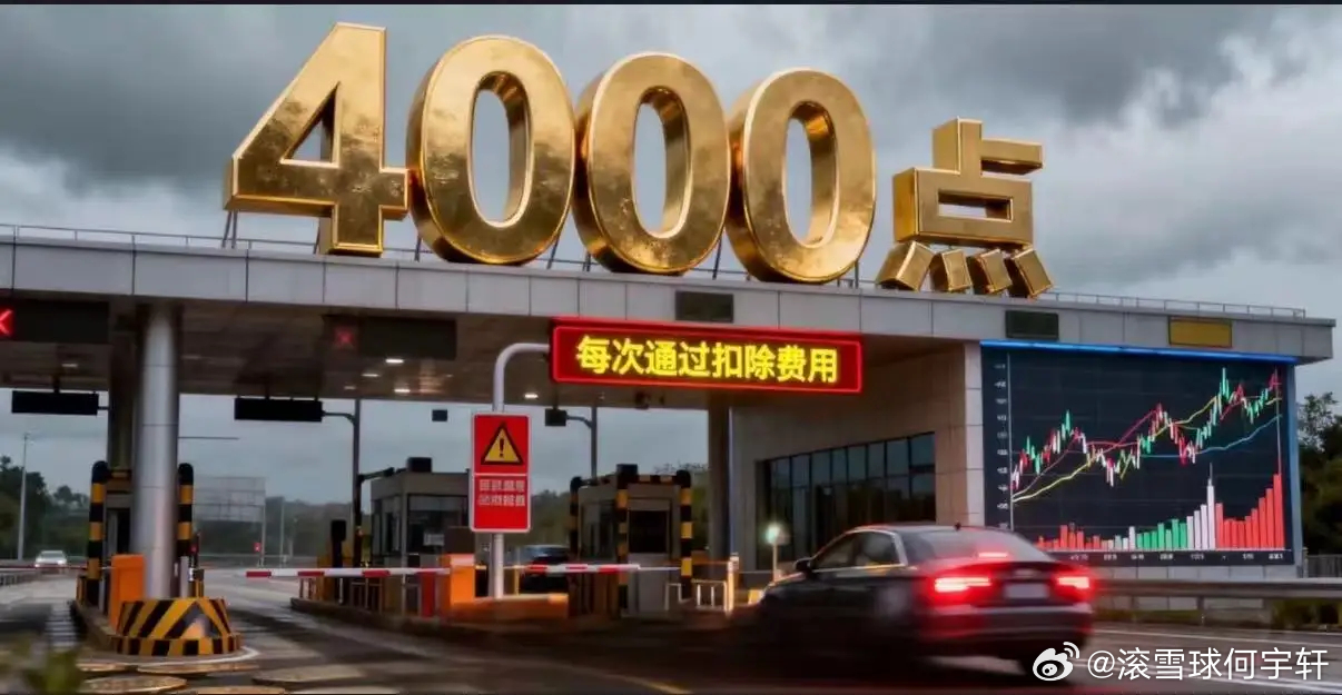 大盘4000点之后颠簸是常态 如果在市场中待着的够久 对于本周的行情波动或许已经