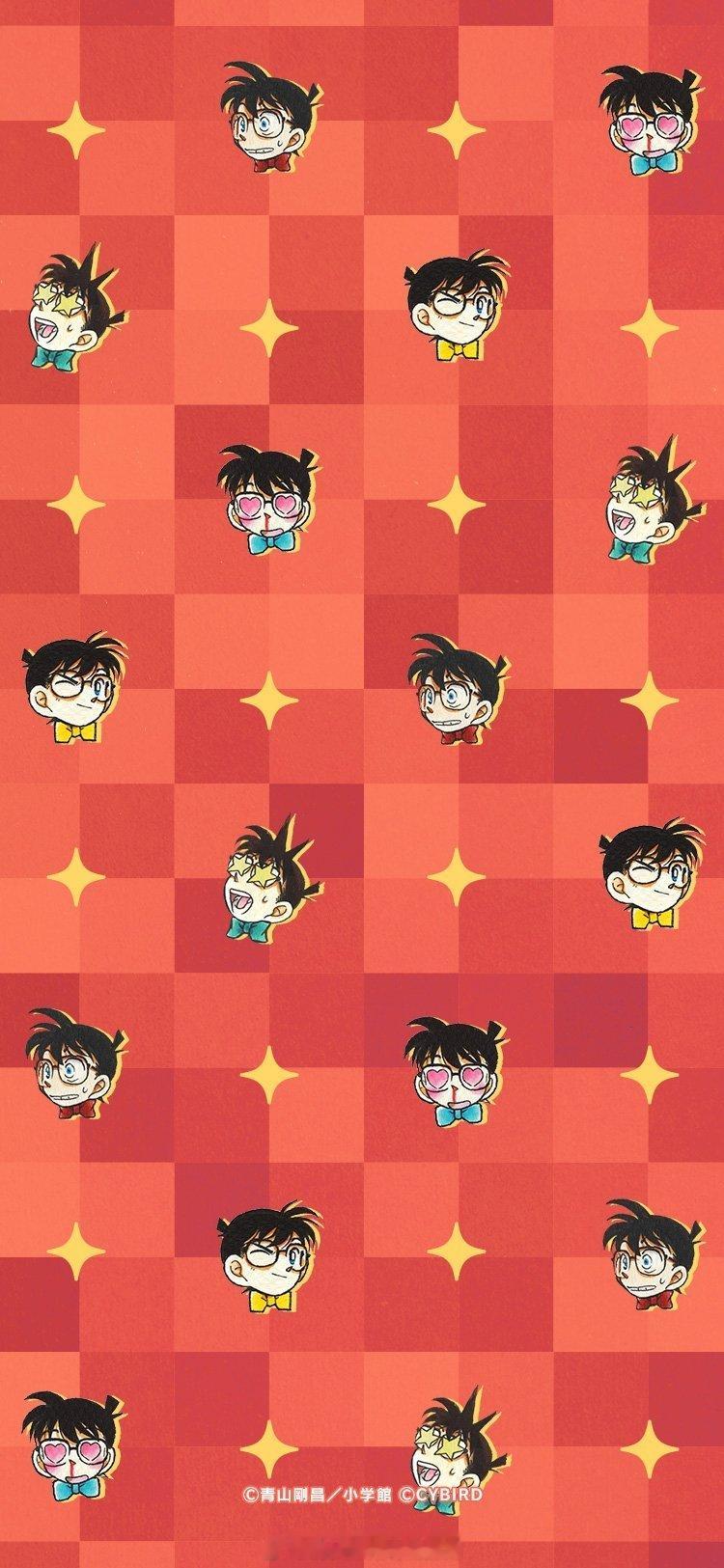 名侦探柯南 柯南公式更新壁纸！江户川柯南表情包！ ​​​