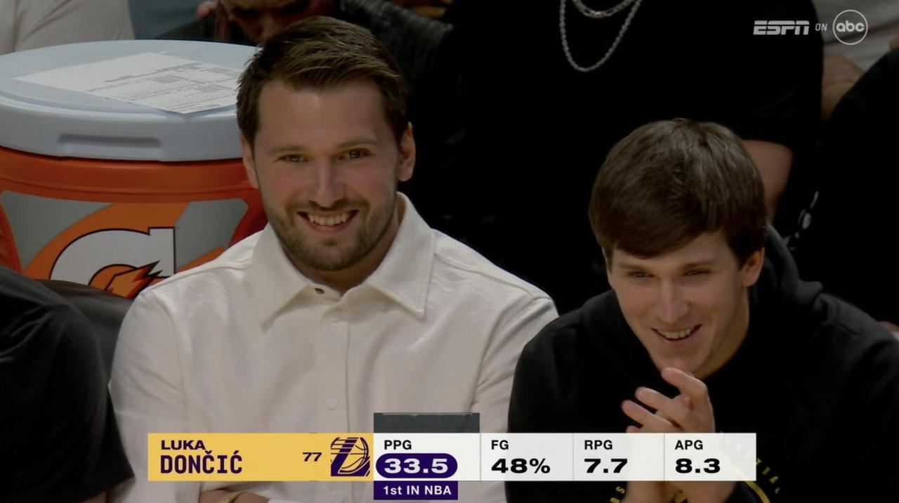 2-0！里夫斯是复出还是不复出呢？
谁也没想到，没有东契奇和里夫斯的湖人系列赛已