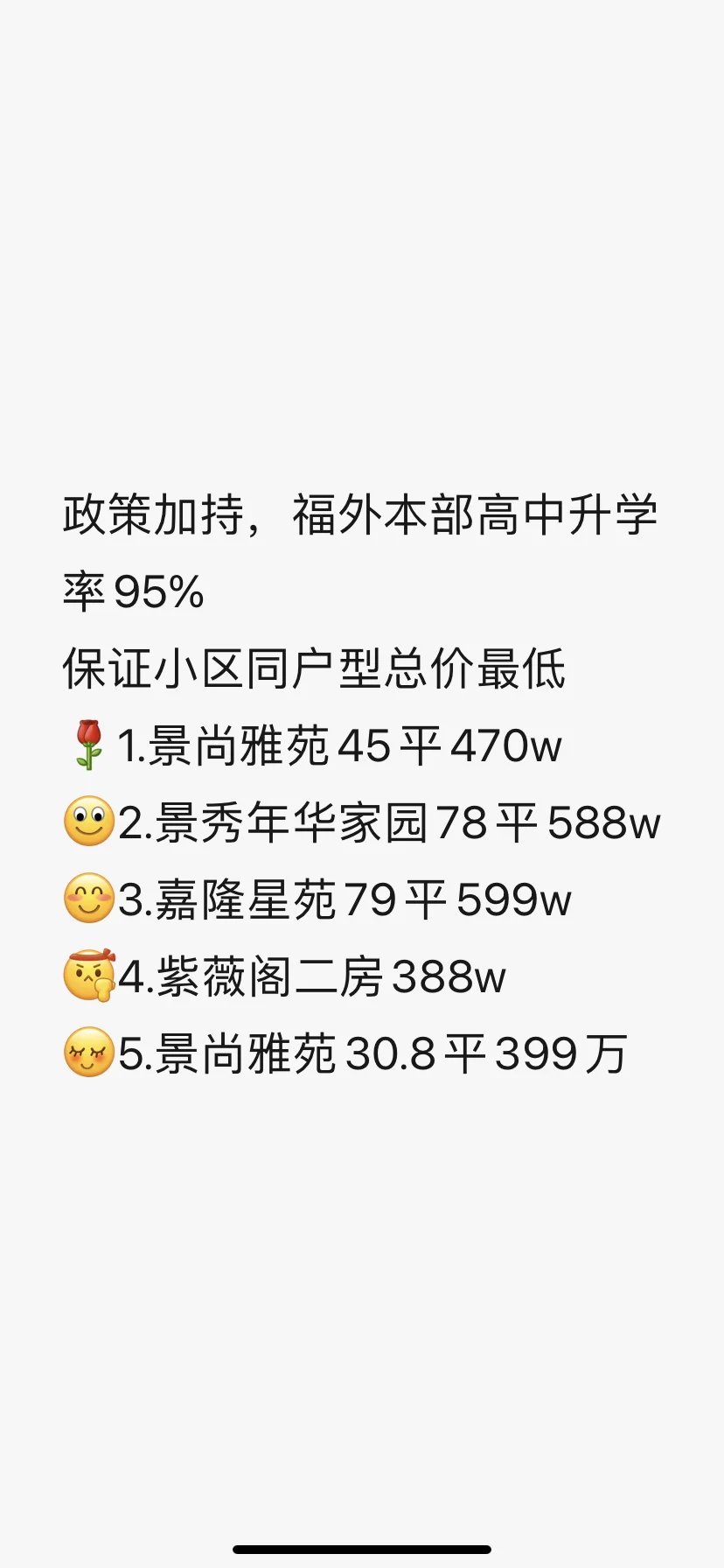 周二笋盘合集之福田外国语本部学区房