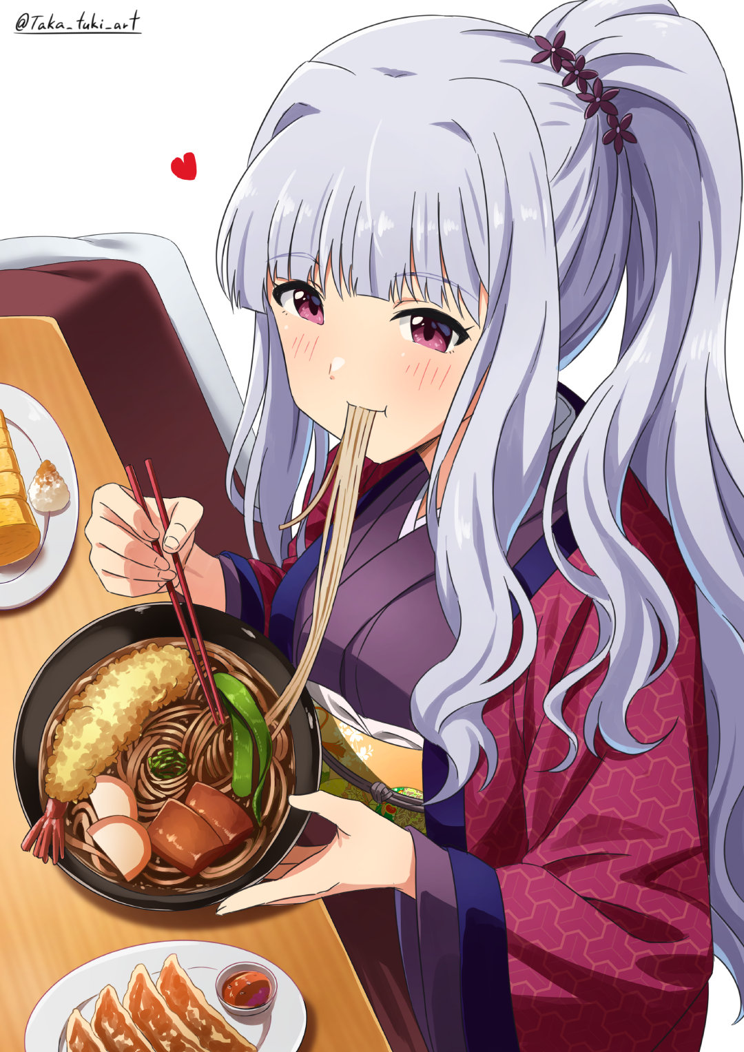 四条贵音——偶像大师——画师: たか月P，网页链接