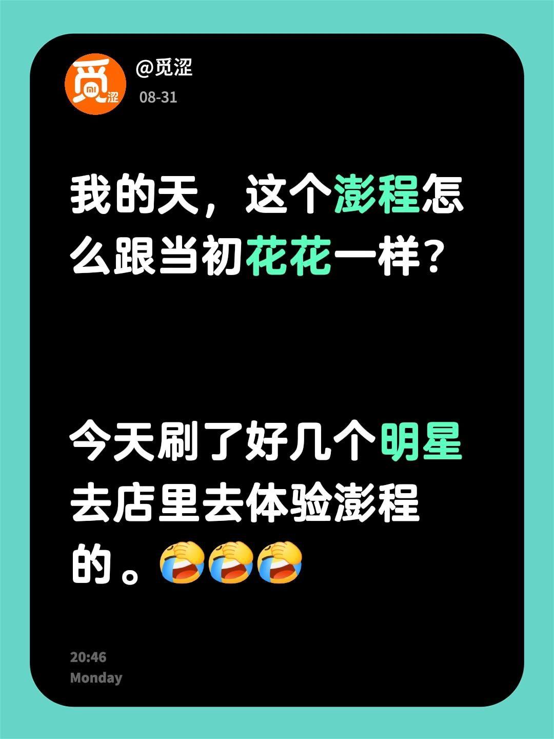 小米 小米汽车 澎程